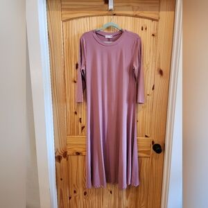 Nuggles Blush Midi Dress - Large New